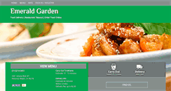 Desktop Screenshot of emeraldgardenrestaurant.com